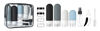 Picture of Depoza 16 Pack Travel Bottles Set - TSA Approved Leak Proof Silicone Squeezable Containers for Toiletries, Conditioner, Shampoo, Lotion & Body Wash Accessories (16 pcs/Black Pack)