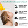 Picture of Kids Swimming Ear Plugs,3 Pairs Waterproof Reusable Silicone Child Swim Earplugs for Swimming Surfing Bathing Showering,Small Children Water Ear Plugs Suitable for Boys and Girls (Kids 6-14 Years Old)