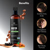 Picture of Botanic Hearth Biotin Hair Oil For Hair Growth Infused With Coffee Bean Oil & Argan Oil | Hair Strenghtening Treatment | Nourishing & Volumizing | Non GMO Verified | 6.7 fl oz