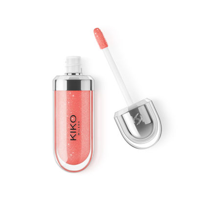 Picture of Kiko MILANO - 3d Hydra Lip Gloss 09 Softening Lipgloss for a 3D look | Soft Coral Color | Non-Comedogenic | Professional Makeup | Made in Italy