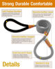 Picture of lynxking Dog Leash Slip Lead 5 6 8 FT Dog Training Leash Strong Heavy Duty Braided No Pull Training Lead Leashes for Small Medium Large Dogs