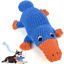 Picture of Vitscan Squeaky Dog Toys for Aggressive Chewers Large Breed, Large Dog Toys for Big Dogs, Stuffed Platypus Tough Plush Dog Toy,Interactive Dog Chew Toy/Puppy Chew Toys/Pet Toys for Small Dogs