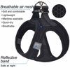 Picture of matilor Dog Harness Step-in Breathable Puppy Cat Dog Vest Harnesses for Small Medium Dogs Black