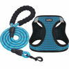 Picture of matilor Dog Harness Step-in Breathable Puppy Cat Dog Vest Harnesses for Small Medium Dogs Blue