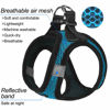 Picture of matilor Dog Harness Step-in Breathable Puppy Cat Dog Vest Harnesses for Small Medium Dogs Blue
