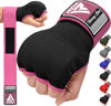 Picture of RDX Gel Boxing Hand Wraps Inner Gloves Men Women, Quick 75cm Long Wrist Straps, Elasticated Padded Fist Under Mitts Protection, Muay Thai MMA Kickboxing Martial Arts Punching Training Bandages