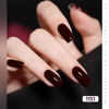 Picture of GAOY Burgundy Red Gel Nail Polish Set of 6 Colors Including Black Glitter Red Gel Polish Kit U V LED Soak Off Nail Polish Home DIY Manicure Nail Salon Varnish