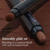 Picture of LUXAZA PRO Classic 3PCS Neutral Eyeshadow Stick Makeup Set, Matte Cream Eye Shadow Eyeliner Brightener Pencil Crayon - I2