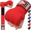 Picture of RDX Gel Boxing Hand Wraps Inner Gloves Men Women, Quick 75cm Long Wrist Straps, Elasticated Padded Fist Under Mitts Protection, Muay Thai MMA kickboxing Martial Arts Punching Training Bandages