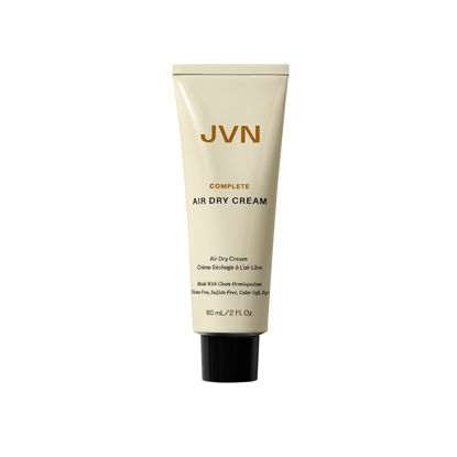 Picture of JVN Styling Cream, Air Dry, 2 Fluid Ounces, Frizzy Hair, Heat Protection, Sulfate and Silicone Free, Grapefruit Scent, Light Hold for All Hair Types, Textures