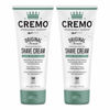 Picture of Cremo Barber Grade Silver Water & Birch Shave Cream, Astonishingly Superior Ultra-Slick Shaving Cream Fights Nicks, Cuts And Razor Burn, 6 Fl Oz (Pack of 2)