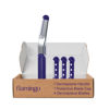 Picture of Flamingo Dermaplane Razor Kit, Includes 1 Dermaplane Handle with Blade Cover and 4 Refillable Razors