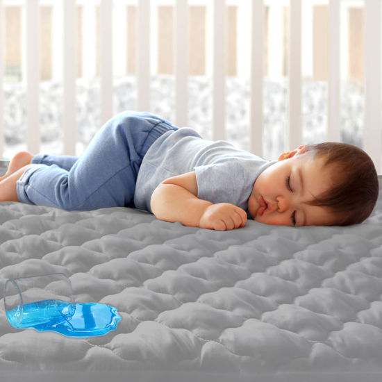 mini crib mattress topper