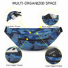 Picture of MAXTOP Large Crossbody Fanny Pack Belt Bag with 4-Zipper Pockets Gifts for Enjoy Sports Festival Workout Traveling Running Casual Hands-Free Wallets Waist Pack Phone Bag Carrying All Phones