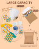 Picture of babygoal Wet Bags 3 Pack, Waterproof Travel Dry Bags for Baby Diapers, Beach, Pool, Gym, Swimsuits, Food Storage and Wet Clothes 3LN37-B