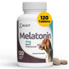 Picture of K9 Select Melatonin for Dogs, 3 mg - 120 Beef Flavored Chewable Tablets - Dog Melatonin for Smaller Breeds - Gentle Well-Being Enhancer - Healthy, Tasty Dog Treats That Promote Overall Health