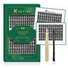 Picture of Lash Clusters 144pcs Individual Lashes D Curl 14mm Eyelash Clusters KEYYOU Air Touch Cluster Lashes Super Lightweight Soft Wispy Comfortable Easy DIY at Home(Air03-D-14mm)
