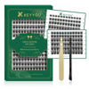 Picture of Lash Clusters 144pcs Individual Lashes D Curl 8-18mm Eyelash Clusters KEYYOU Air Touch Cluster Lashes Super Lightweight Soft Wispy Comfortable Easy DIY at Home(Air03-D-8-18mm)