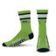 Picture of For Bare Feet NFL 4 Stripe Deuce Crew Sock, Seattle Seahawks, Medium