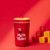 Picture of Zak Designs Sesame Street Kelso Toddler Cups For Travel or At Home, 12oz Vacuum Insulated Stainless Steel Sippy Cup With Leak-Proof Design is Perfect For Kids (Elmo)