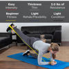 Picture of THERABAND Resistance Bands Set, Professional Elastic Band For Upper & Lower Body Exercise, Strength Training without Weights, Physical Therapy, & Pilates, Yellow & Blue & Black, Advanced