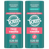 Picture of Tom’s of Maine Rose Vanilla Natural Deodorant for Women and Men, Aluminum Free, 3.25 oz, 2-Pack