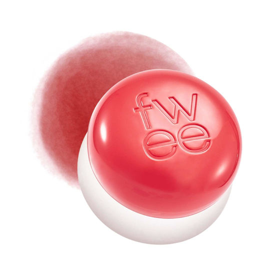 Picture of fwee Lip&Cheek Blurry Pudding Pot | Bestie Moment - Girls | Makeup Blush, Buildable Lightweight, Multi-Use Soft Matte Finish | 5g