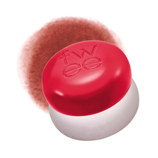 Picture of fwee Lip&Cheek Blurry Pudding Pot | Reddish Moment - Fav | Makeup Blush, Buildable Lightweight, Multi-Use Soft Matte Finish | 5g