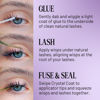 Picture of Lilac St - Lilac Lash Glue (Black) - Beginner Lash Cluster Glue - Precise Brush Tip Applicator - Strong Hold & Easy Removal - Waterproof - Sensitive Eyes Safe - Cruelty Free, Vegan, Women Founded