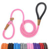 Picture of lynxking 8 FT Dog Leash Slip Lead 2 Pack Strong Heavy Duty Braided Dog Training Leash No Pull Training Lead Leashes for Medium Large and Small Dogs