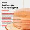 Picture of Medicube Red Succinic Acid Panthenol Facial Peeling Pads - Exfoliating Toner Pads for Breakout-Prone Skin with Niacinamide, AHA, BHA, and Soothing Panthenol - Non-Comedogenic
