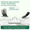 Picture of Lash Clusters 144pcs Individual Lashes D Curl 18mm Eyelash Clusters KEYYOU Air Touch Cluster Lashes Super Lightweight Soft Wispy Comfortable Easy DIY at Home(Air04-D-18mm)