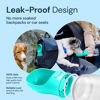 Picture of MalsiPree Dog Water Bottle Portable - Leak Proof and Lightweight Water Bottle for Dogs - Dog Travel Water Bottle with Bowl - Dog Walking Accessories (12OZ, Blue)