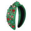 Picture of MOLOCH Christmas Headband for Women Christmas Tree Bow Snowflake Knotted Headband Jeweled Crystal Xmas Headband Christmas Decorations Gifts
