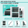 Picture of Lash Extension Kit 320Pcs,DIY Individual Lashes Clusters Kit,Lash Bond And Seal,Lash Remover For Eyelashes Extensions,Lash Applicator Tool For False Eyelash Cluster Kit At Home(40D50D,D-Mix9-16mmKit)