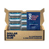 Picture of Dollar Shave Club | 6 Blade Club Series Razor Refill Cartridges, 8 Count, 1 Individual Wipe | Precision Cut Stainless Steel Blades with a Built-in Trimmer Blade | Razors for Men, Razors for Women