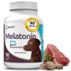 Picture of K9 Select Melatonin for Dogs - 6mg, 90 Beef Flavored Chewable Tablets - Melatonin for Small to Large Dog Breeds - Quiet Moments & Composure Assist - Dog Melatonin Treats - Melatonin Dog Treats