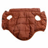 Picture of JoyDaog 2 Layers Fleece Lined Warm Dog Jacket for Puppy Winter Cold Weather,Soft Windproof Small Dog Coat,Brown S