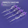 Picture of Mast Pro Tattoo Cartridges Needles Disposable 20Pcs 1015RL Size #10 Bugpin Round Liner Tattoo Needles