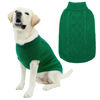 Picture of Mihachi Turtleneck Dog Sweater - Winter Coat Apparel Classic Cable Knit Clothes with Leash Hole for Cold Weather, Ideal Gift for Pet in New Year