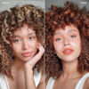Picture of oVertone Haircare Daily Conditioner - 8 oz Semi-permanent Hair Conditioner With Shea Butter & Coconut Oil - Prevent Fading & Refresh Color - Vegan, Cruelty-Free - Orange for Brown