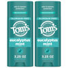 Picture of Tom’s of Maine Eucalyptus Mint Natural Deodorant for Men and Women, Aluminum Free, 3.25 oz, 2-Pack