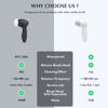 Picture of COSLUS Facial Cleansing Brush Silicone Face Scrubber: 7 in 1 FBS-D Electric Exfoliating Rotating Massage Device Waterproof Deep Cleaning Exfoliation Spa Machine - Electronic Skin Care Wash System