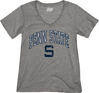 Picture of Blue 84 Penn State Nittany Lions Women's Tri-Blend T-Shirt Vintage Arch Over Secondary Color, Heather, Medium