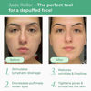 Picture of PLANTIFIQUE Jade Roller for Face and Gua Sha Facial Tools - Includes Real Jade Roller and Gua Sha Set - Certified Face Roller and GuaSha for Your Skincare Routine