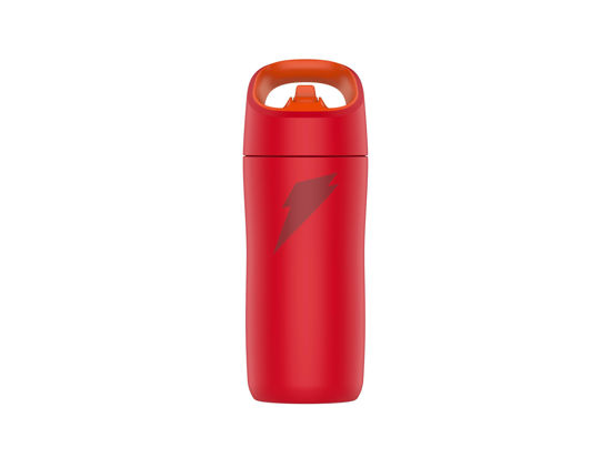 Picture of Gatorade Kids' Rookie Metal Water Bottle, 12oz, Stainless Steel Bottle, Double-Wall Insulation, Vacuum Insulated, Thermo Mug