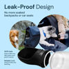 Picture of MalsiPree Dog Water Bottle Portable - Leak Proof and Lightweight Water Bottle for Dogs - Dog Travel Water Bottle with Bowl - Dog Walking Accessories (19OZ, Black)