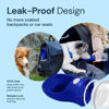 Picture of MalsiPree Dog Water Bottle Portable - Leak Proof and Lightweight Water Bottle for Dogs - Dog Travel Water Bottle with Bowl - Dog Walking Accessories (19OZ, Navy Blue)