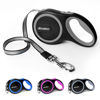 Picture of LIEVUIKEN 26 FT Retractable Dog Leash with No Tangle, Heavy Duty Great Leash for Dog up to 110lbs, One-Handed Brake, with Non-Slip Handle, Strong Nylon Tape for Small, Medium and Large Dogs