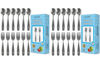 Picture of Stainless Steel Kids Silverware Set (24pc- 2 Pack of 12) - Child and Toddler Safe Flatware - Kids Utensil Set - Metal Kids Cutlery Set (Includes 12 Small Kids Spoons & Kids 12 Forks)